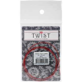 7530-m Twist Red Cables 30 -Mini